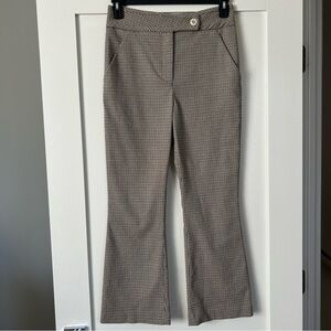 NWT New Veronica Beard Chilham Pant in Camel Multi Size 6